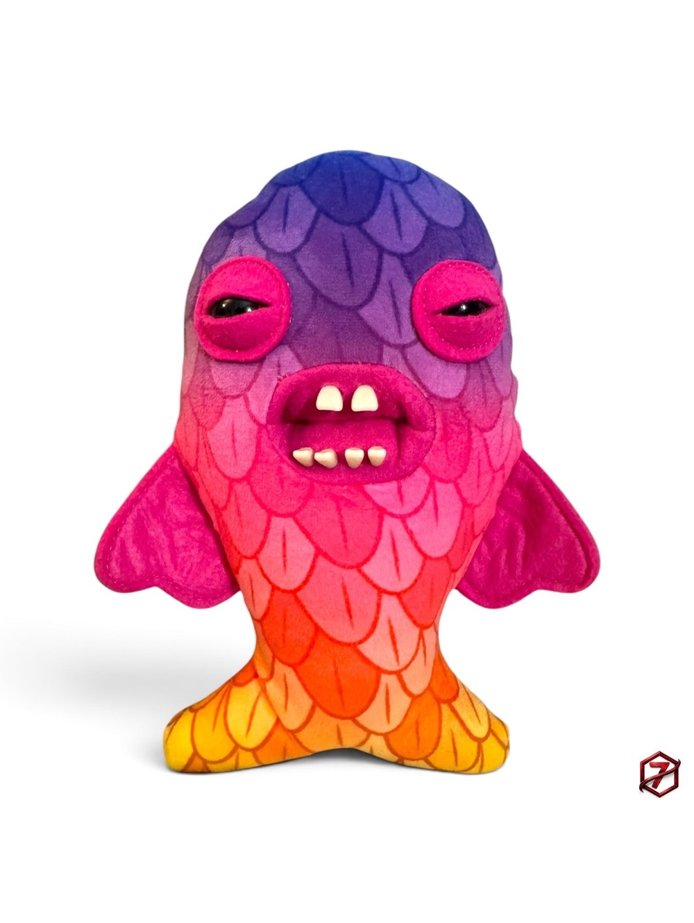 Fuggler Vacay Vibes Cod Father #167 9” Multicolor Fish Monster Plush